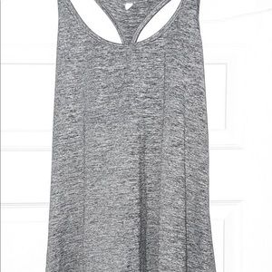 Heather Grey Racerback Tank Top